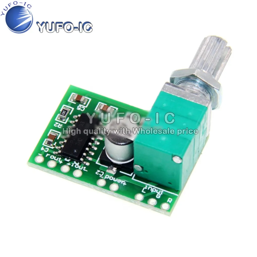Small PAM8403 Mini 5v Digital Power Amplifier Board With Switch Potentiometer Can Be USB Powered Sound Good good quality
