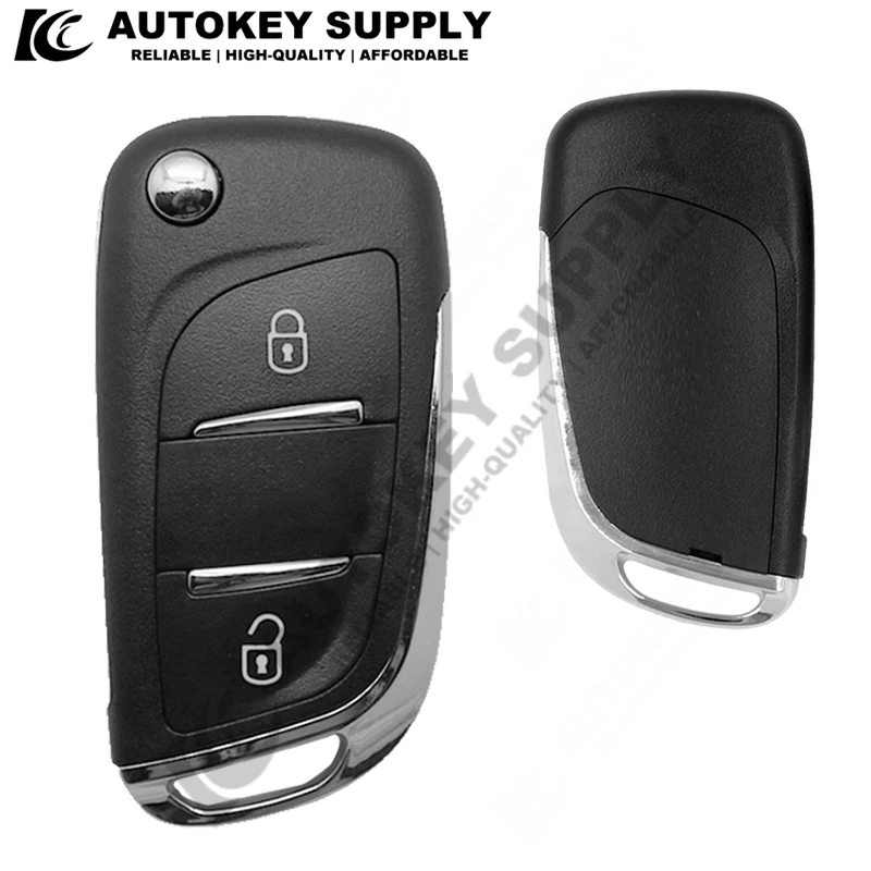 

Modified Flip Key Shell CE0523 CE0536 ForCitroen C2 C4 Berlingo Xsara Picasso ForPeugeot 306 407 807 Partner VA2/HU83 Blade