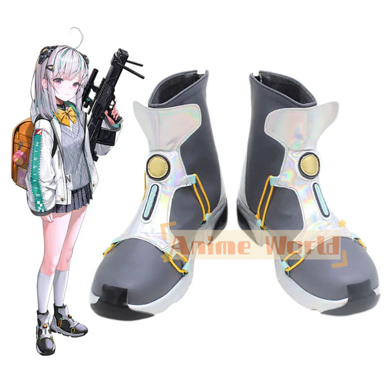 

Goddess of Victory: Nikke Admi Cosplay Shoes Halloween Carnival Boots Custom Made