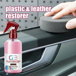 Plastic Renovator For Car Interior Liquid Retreading Agent More Gloss Protects Car Accessories Plastic & Leather Restorer G3