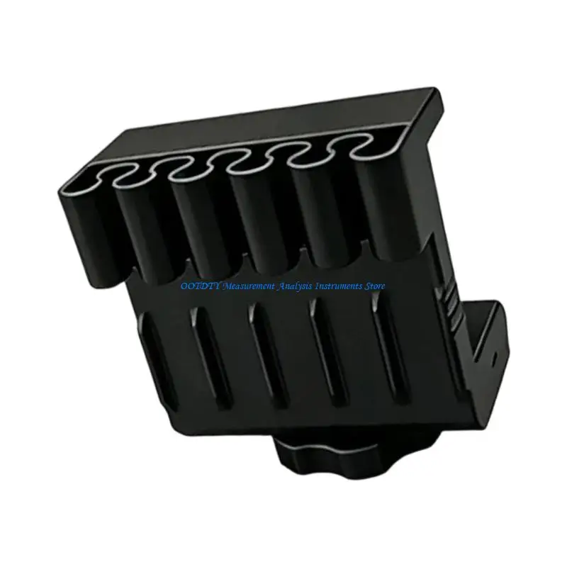 

367D Desktop Cord Organizers Clip Screw Clamp,5Slot Cable Holder for Charging Wire