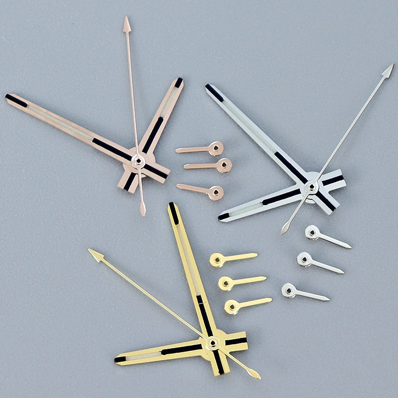 VK63 ساعة الأيدي C3 مؤشرات الساعات المضيئة مناسبة لحركة VK-63 فضي/ذهبي/ذهبي وردي مؤشر ساعة استبدال أجزاء