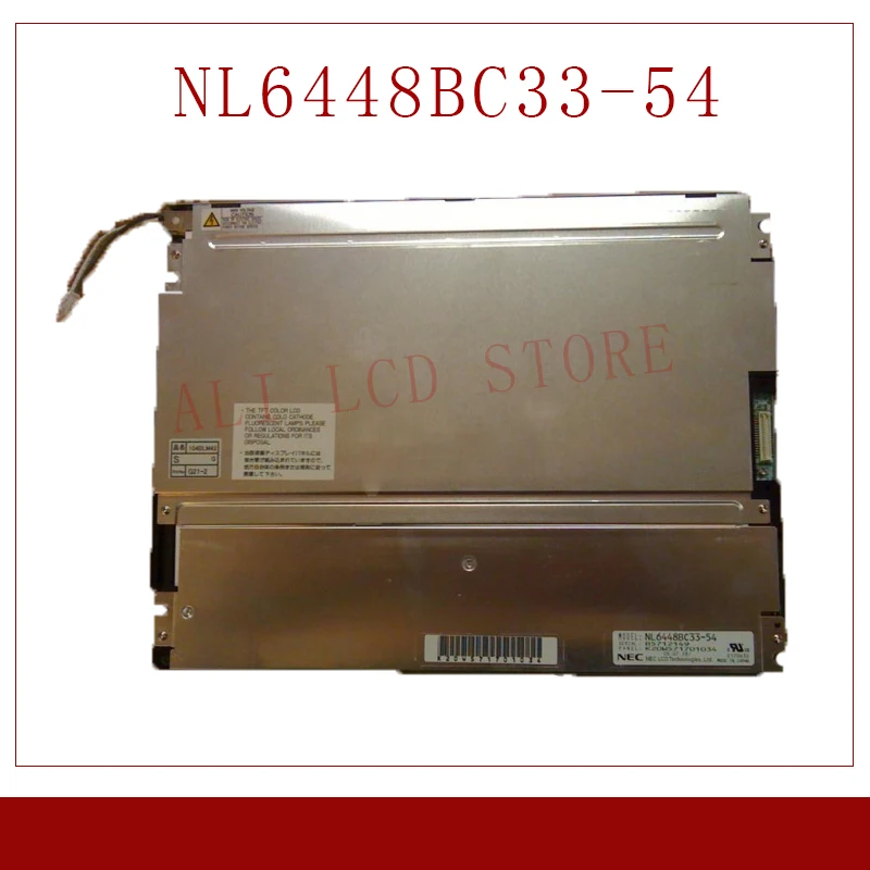 For NEC 10.4 Inch NL6448BC33-54 NL6448BC33-59 NL6448BC33-46 NL6448BC33-53 Industrial LCD Screen Display