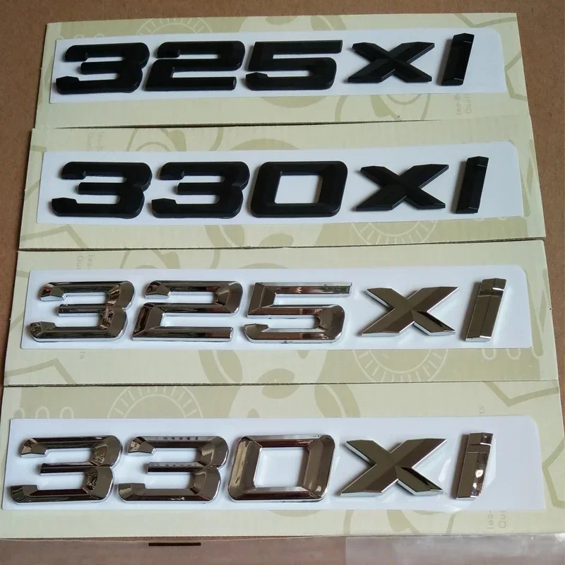 Car Rear Sticker For BMW M3 E90 E91 E92 325xi 330xi