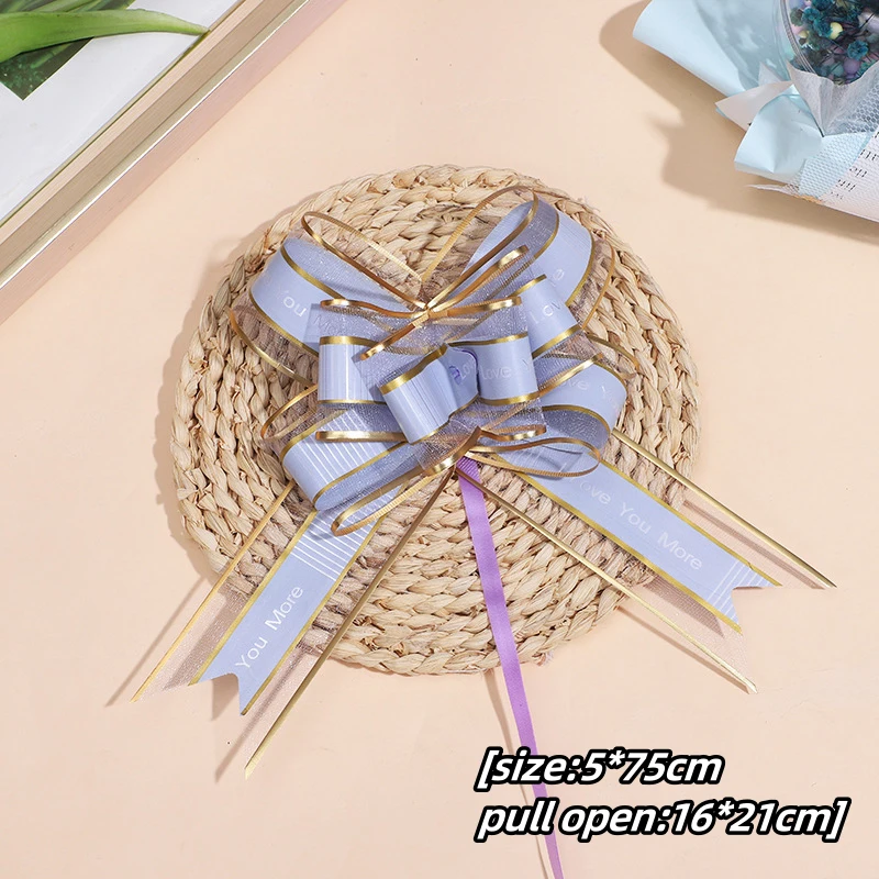 10/50/100Pcs Gifts Ribbons Bows Polychrome