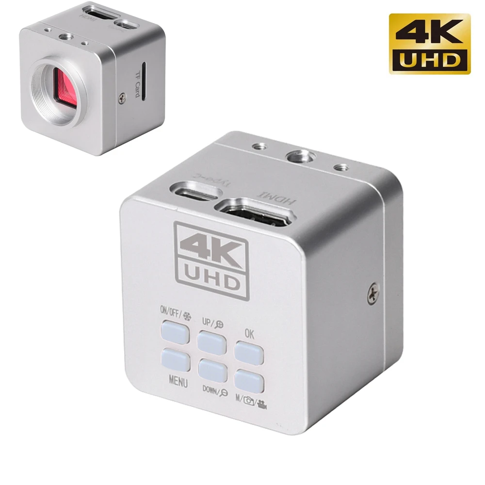 Imagem -01 - Uhd Microscópio Câmera 41mp Hdmi Usb Tipo-c Sony Imx334 Microscópio Eletrônico Digital Industrial para Reparação de Telefone de Solda 4k uhd microscopio camera 41mp hdmi usb tipo c sony imx334 microscopio eletronico digital industrial para reparacao de telefone de solda 4k 01