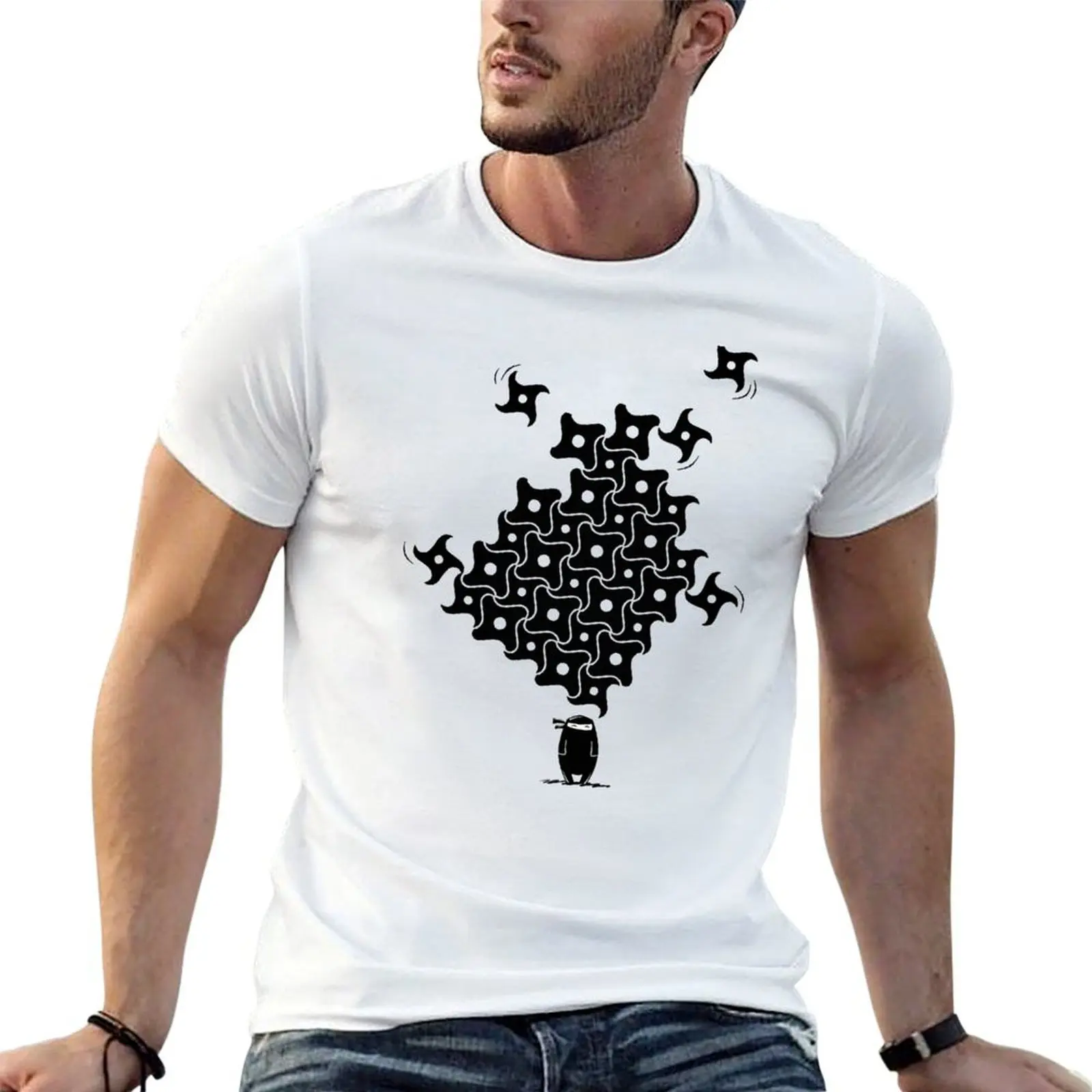 

Ninja Tesselations T-Shirt t shirts with prints man graphic t shirt T-Shirt