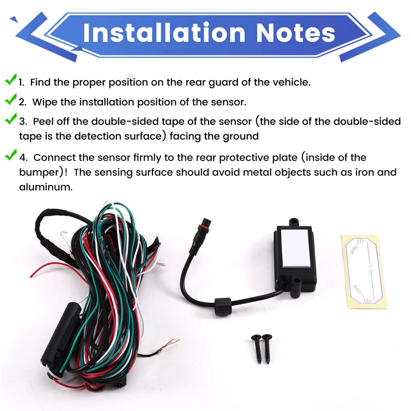 

Upgrade Your Auto With Smart Foot-Activated Trunk Boot Sensor For Electric Tail Gate Flap Opening-A67F