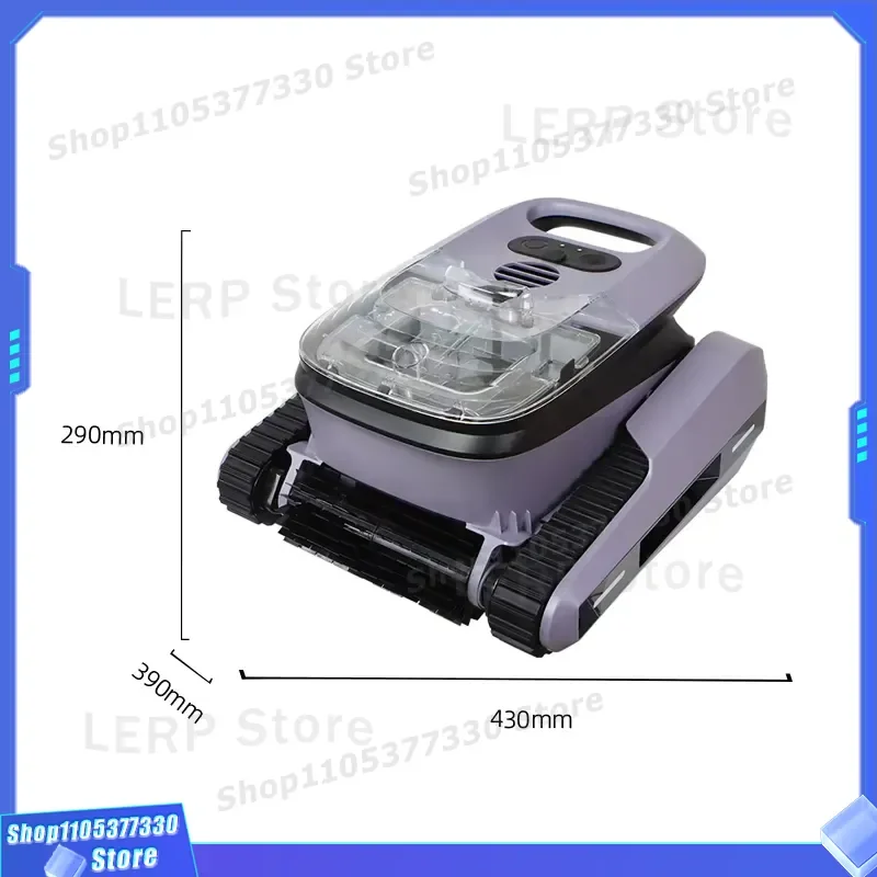 Automatic Robotic Pool Vacuum Cleaner Plug in Electric Swimming Pool Cleaning Tool High Quality Customizable Accessories for