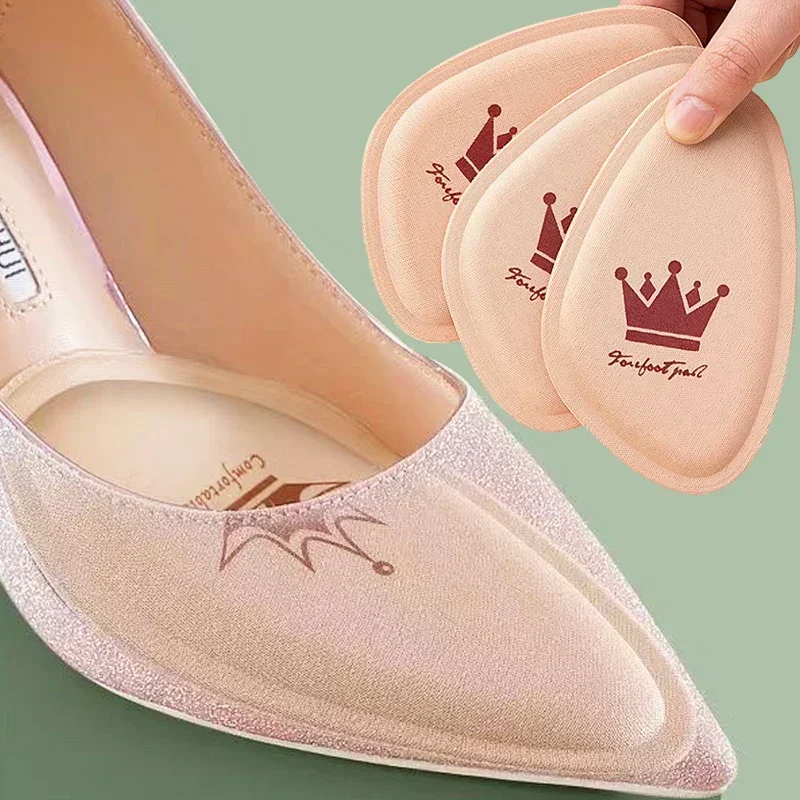 Coussinets pour l'avant-pied de la couronne non ald pour femmes, l'offre elles intérieures de chaussure, coussin de soins des pieds, talons hauts, demi-taille, insertion de semelle, instituts oto, 2 pièces, 6 pièces