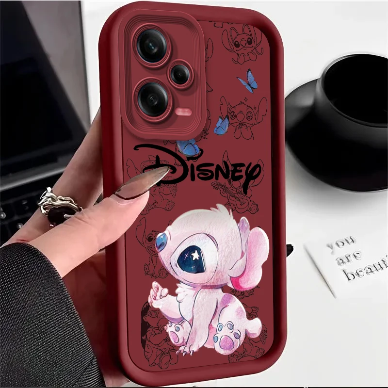 

Trend Disney Lilo & Stitch For Redmi Note 13 12 11T 11S 11E 10S 10T 9 8 7 Pro Plus Lite Eye Ladder Phone Case