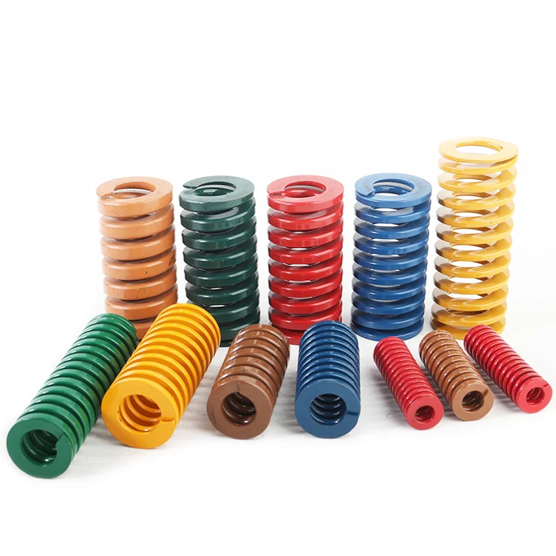 1-10Pcs OD 20mm Compression Die Spring ID 10.1/10.2/10.5/11.1mm Length 15-300mm Yellow Blue Red Green Brown Mold Spring