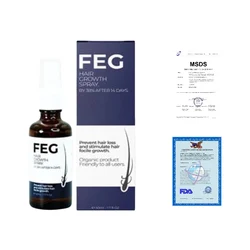 FEG Organic Anti Hair Loss Hair Growth Treatment Oil For Thicker Long Hair -50ML