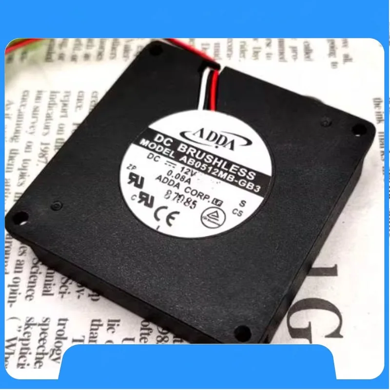 

НОВЫЙ вентилятор процессора для ADDA AB0512MB-GB3 5010 12 В 0,08 А 5 см турбинный охлаждающий вентилятор 50*50*10 мм