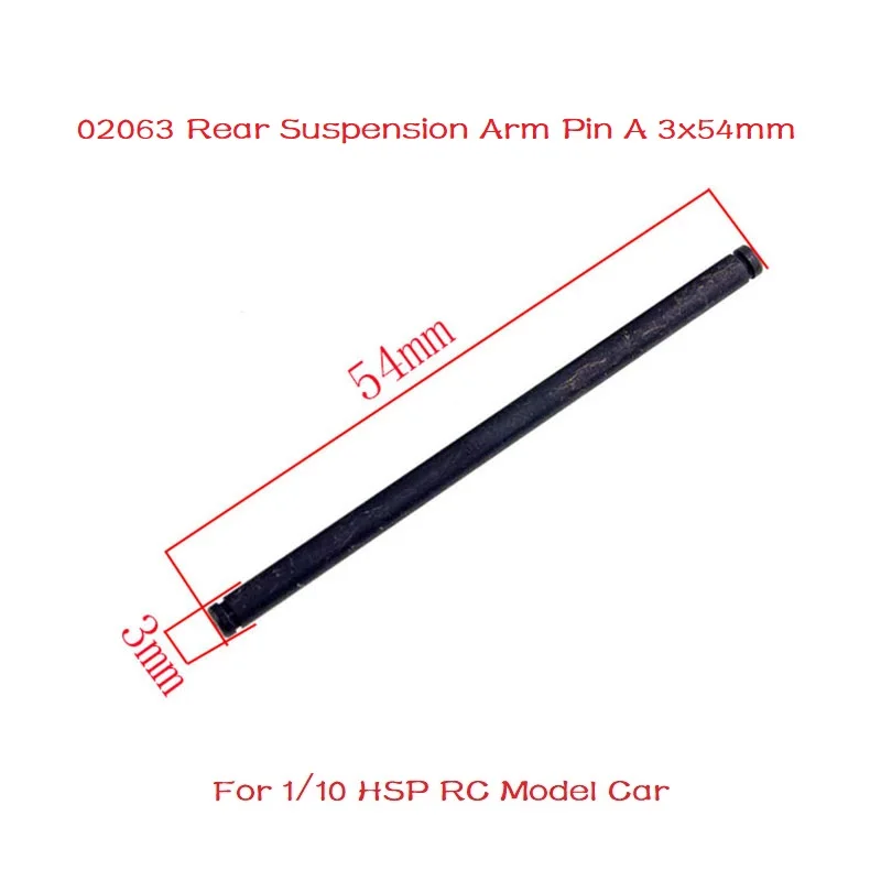 Rc 02036 02061 02062 02063 06018 06019 08019 08020 08068 08069 Metalen Front/Rear Suspension Arm Pin Voor 1/10 hsp Auto Onderdelen