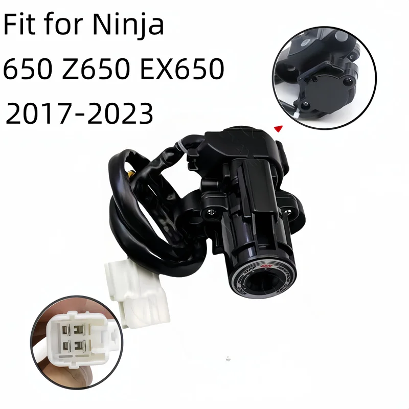 

For Kawasaki Ninja 650 Z650 EX650 2017 - 2023 Ignition Switch activation lock set Ninja 650 2018 2019 2020 2021