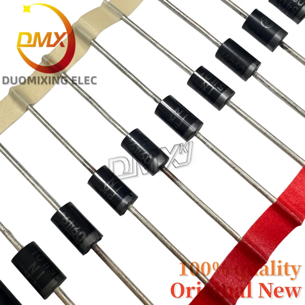 100PCS/LOT 100% Original 1N5401 1N5401RLG DO-201AD ON 3A 100V Rectifier Diode