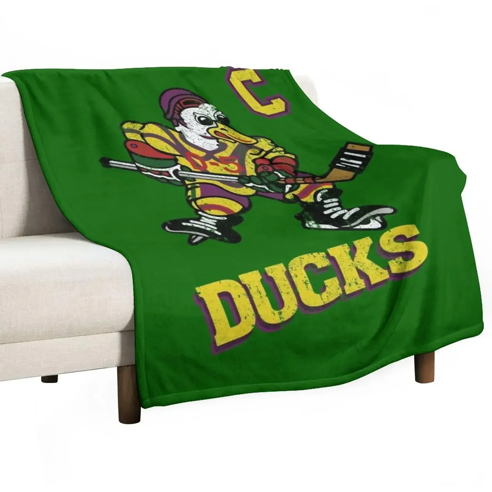 

Ducks Captain Jersey Throw Blanket Blankets For Baby Polar Blankets