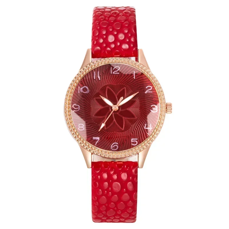 Quartz Watch For Women Watch With Clear Readable Dial PU Leather Strap Business Leisure Fashion Watches For Graduation Ceremony