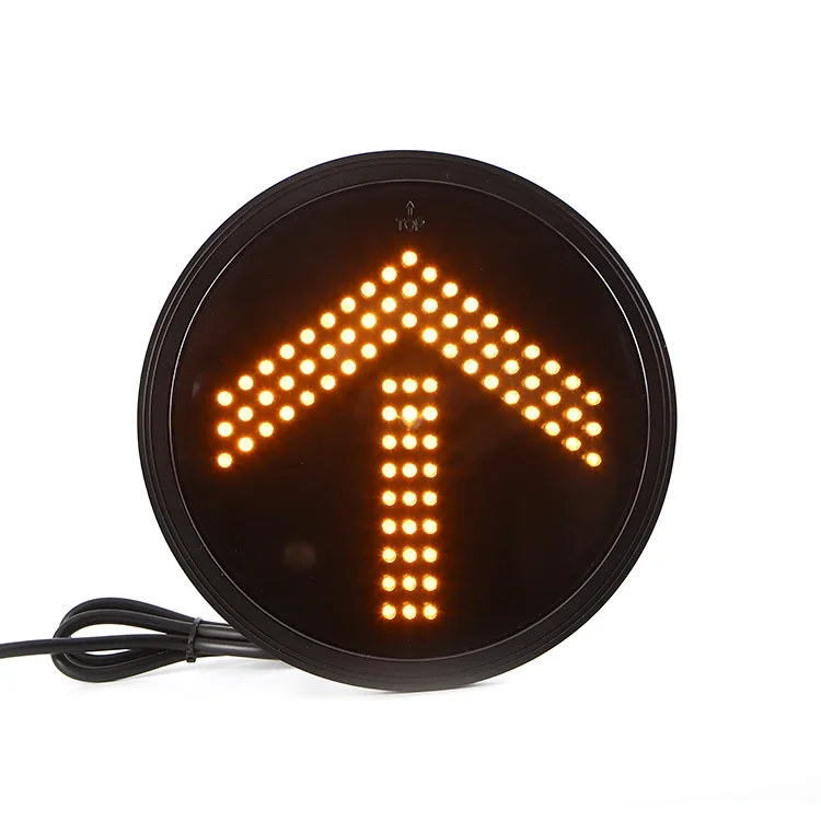 round Red Yellow Green Road Traffic Light Led 200mm Light with Traffic Light Sun Visor