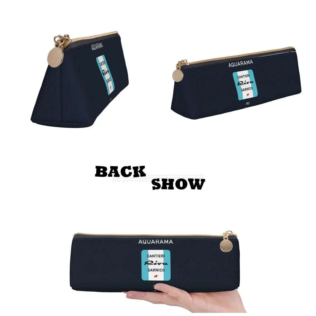 Shipyard Riva Aquarama Marine Yachting Riviera Sarnico Motorboat Monaco Federmäppchen Federmäppchen Stiftbox Bleistiftbeutel