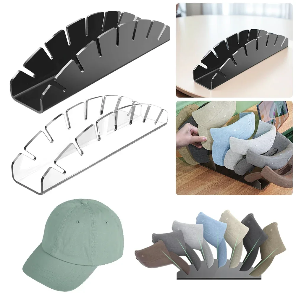 

Hat Rack Hat Organizer Holder Display Baseball Caps Collection Baseball Cap Organizer Large & Clear Acrylic Hat Organizer Shelf