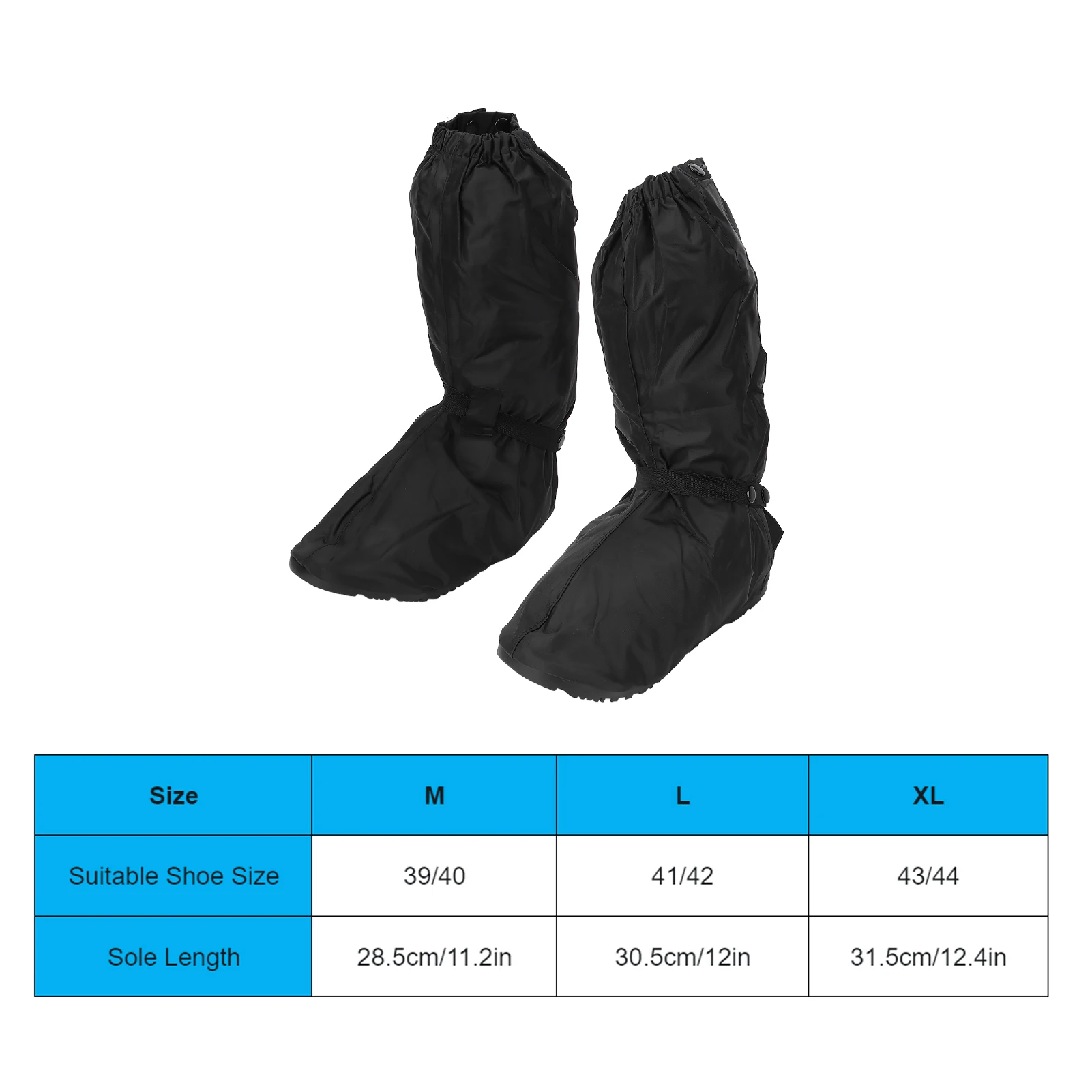 1Pair Reusable Rain Shoe Cover Anti-slip Rain Boot Shoes Protectors Rainproof Overshoes Outdoor Walking Shoes Footwear Overshoes