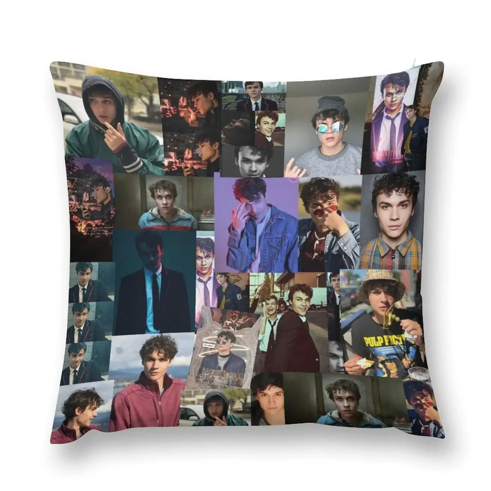 

Benjamin Wadsworth Photo Collage Art Throw Pillow Bed pillowcases Cushion Cover pillow