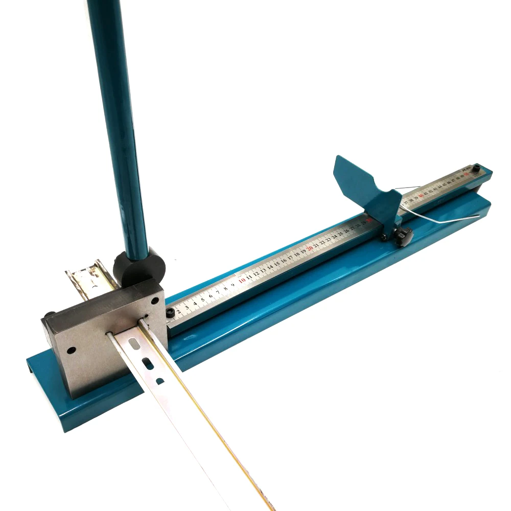 Manual Din Rail Cutter Tools Bench Top DC-35 Trunking Cutter 35-25 sizes