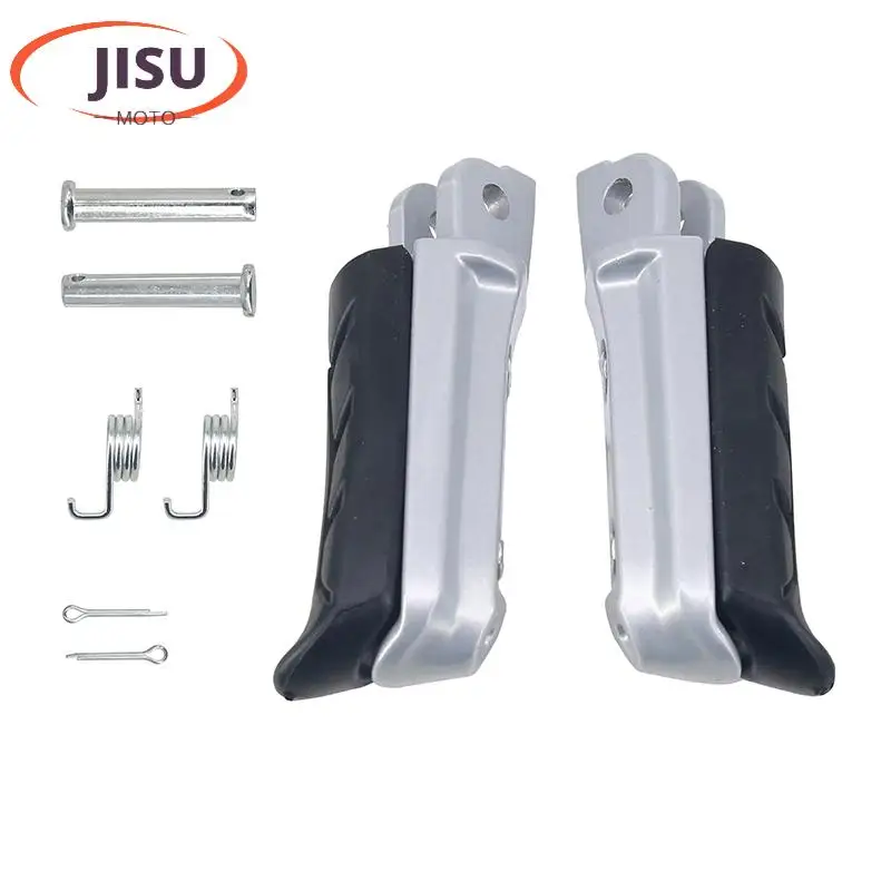 Motorcycle Front Footrests Foot Pegs For Honda CB400 CB600 CBR600 CBR750F 1000F CB750 1300SF F2 F3 VTR1000F VFR800