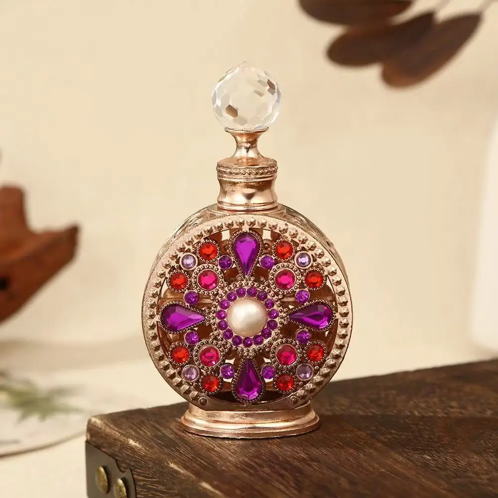 

12ml Empty Gold Luxury Perfume Bottle Essential Oil Bottle