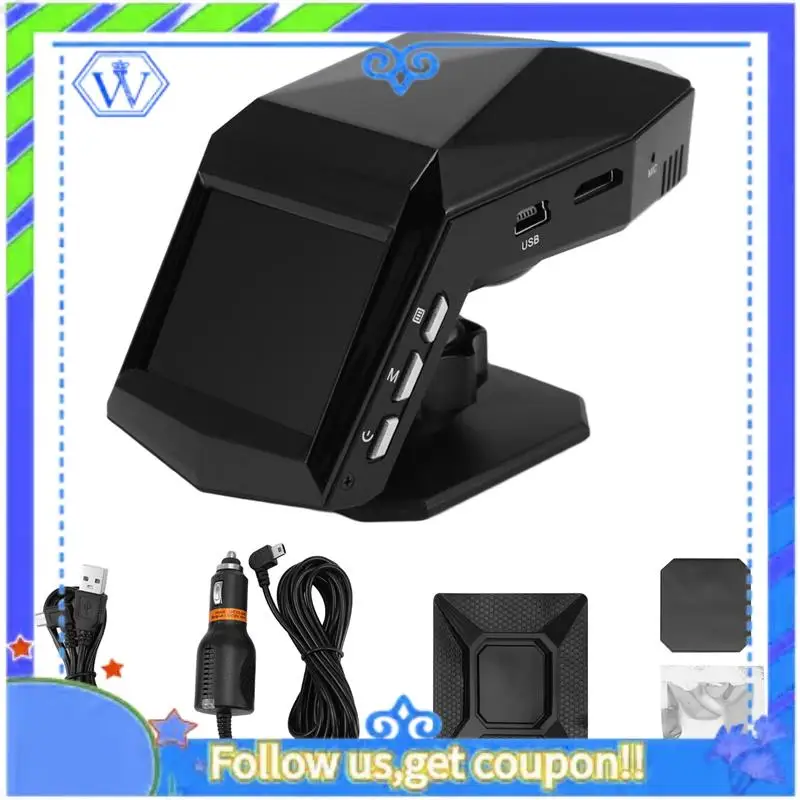 M46K-New 1080P Full HD داش كام سيارة فيديو مسجل قيادة مع وحدة التحكم المركزية LCD جهاز تسجيل فيديو رقمي للسيارات مسجل فيديو ركن السيارة #5