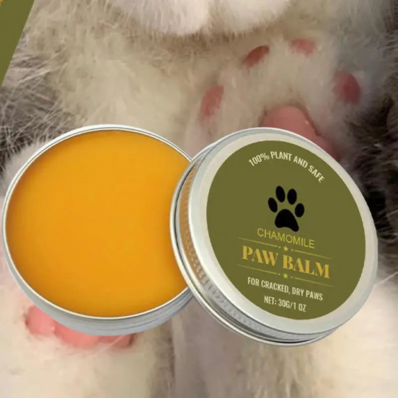 Pet Paw Care Cream Paw Moisturizing Natural Cream Dog Cat Paw Wax Deeply Hydrating Pet Special Paw Cream Softening Paw Pads