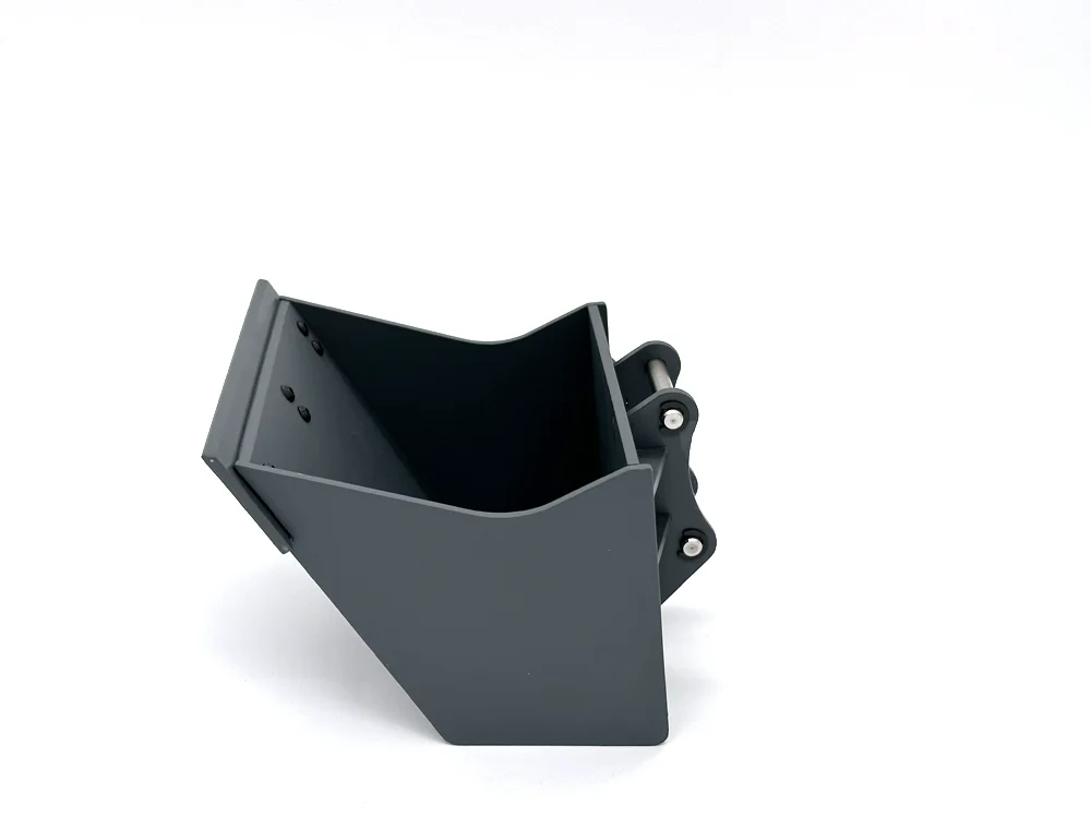 Flat Tooth Bucket Narrow Bucket Wide Bucket 1/12 Series Hydraulic Excavator Model Universal Accessories