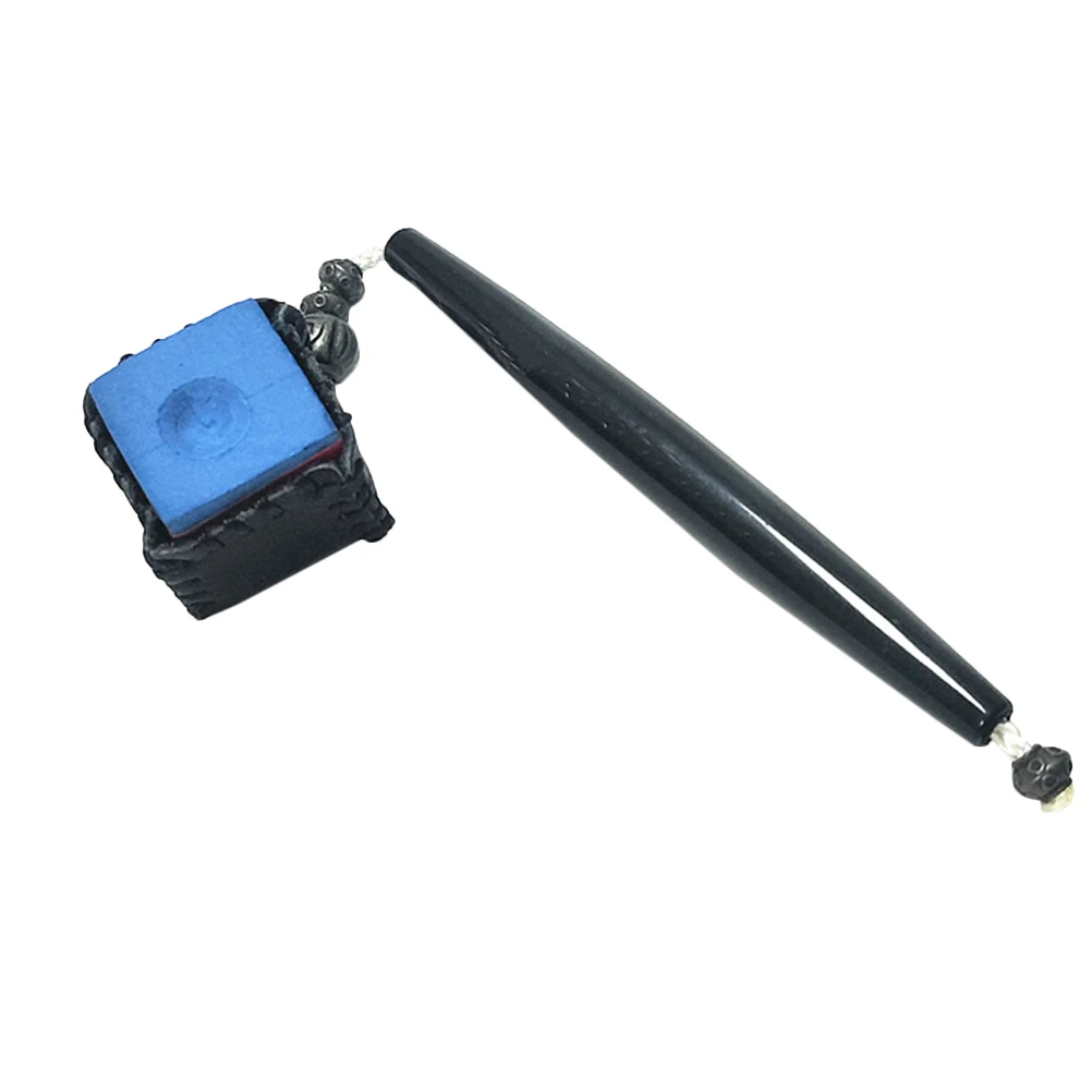 

Pocket Stick Holder 2 In 1 Snooker Pool Cue Tip Pricker Durable Sturdy Easy Carry Perfect Tool Pool Players Billiard
