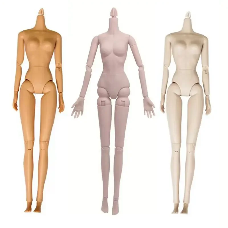 16 Joints Nude Doll Body High Quality Changes Plastic Special Material 1/6Doll Accessories For Barbie DIY  Best Birthday Present