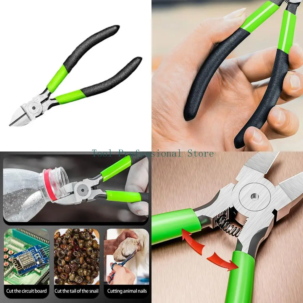 57QF Heavy Duty Industrial Cutters Spring Reset Mechanism Double Edged Sharpening for Efficiency