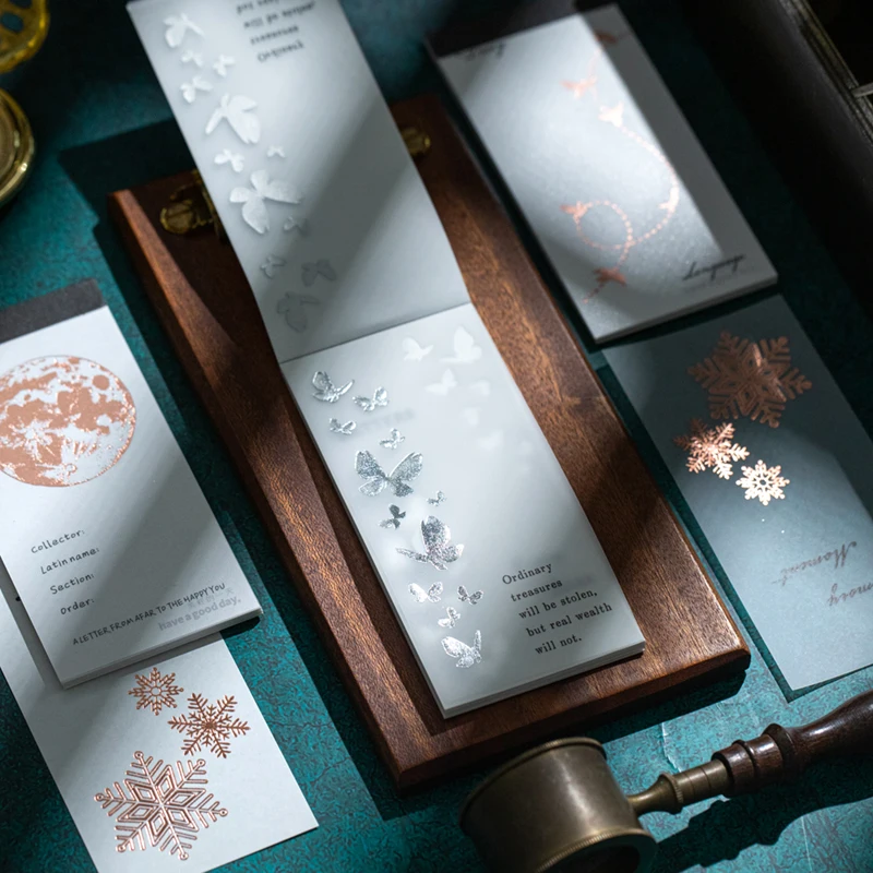 

Журнал GO, 20 шт., лунный свет, сообщение, золото, серебро, позолота, разрываемые заметки, ретро материал, бумага, креативный DIY, ручная работа, скрапбукинг