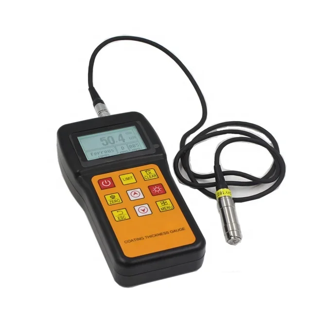 

Coating metal digital ultrasonic thickness gauge meter