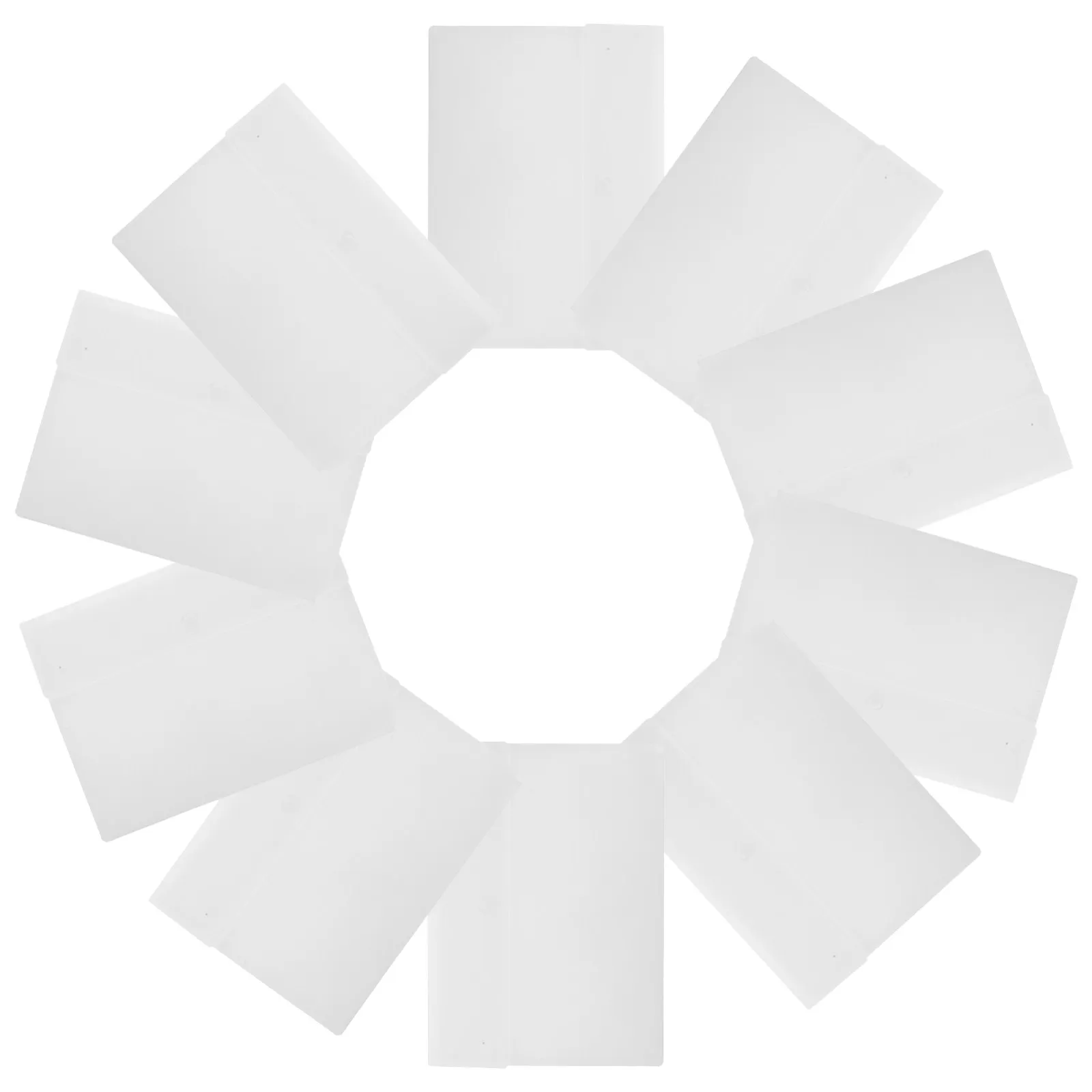 

10 шт. водонепроницаемых папок для документов формата А4 из полипропилена с кнопкой-защелкой, большой емкости, для отчетов и бумаг