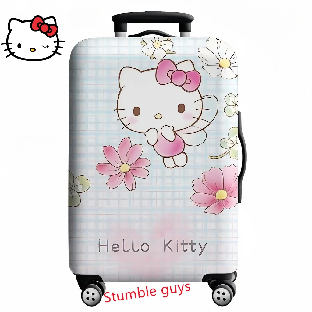 Anime Kawaii Hello Kitty Kofferhülle passend für 18-32 Zoll Gepäck Reiseschutz für Fans