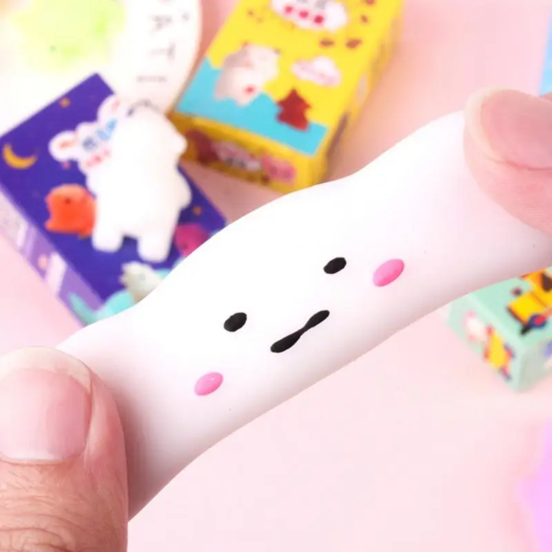 Miękkie zabawki do ściskania Kreatywny kształt zwierzęcia Zabawka do szczypania Urocze zabawki do szczypania Ultra miękkie zabawki do ściskania dla chłopców Dziewczynki Maluch Dorośli Dom