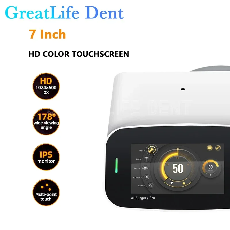 GreatLife Dent Dental Piezo Surgery Bone Cutter Equipment Ultrasonic Bone Piezosurgery Machine Al Surgery Pro Surgical Motor