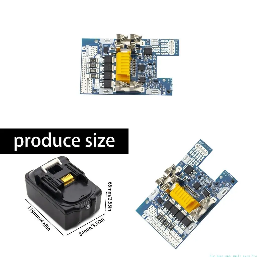 

581C Replacement Battery Housing Case Compatibles For BL1830 18V Battery With Full Protective PCB Circuit Board Replacement