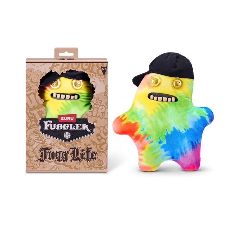 Fuggler Fugg Life Series Zachte pluche pop Hiphop Trend Tandenmonster Lelijk Kawaii Cartoon Student Kinderen Verjaardagscadeau Cool speelgoed