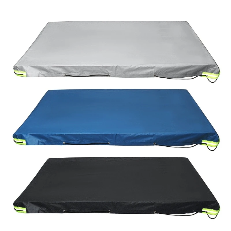 Heavy Duty Tarps Waterproof Anti-UV Tarp Cover Windproof Trailer Tarpaulin Cover Drop Shipping