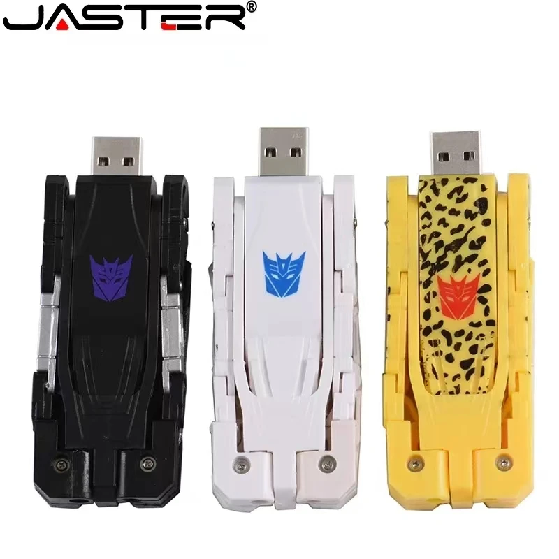 Hot Selling High Speed U Disk Creative Personalized U Disk Transformers Drive 16G32G Memory Cartoon Model