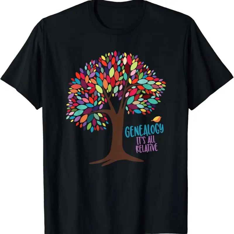 La génalogie est une affaire de relations_ T-shirt pour historien familial