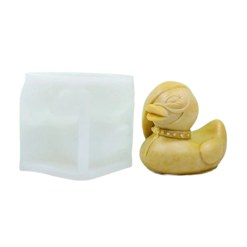 

3D Duck Silicone Mould Handmade Scented Making Mold Soap Mould DIYs Cake Candy Decoration for Enthusiasts Crafts