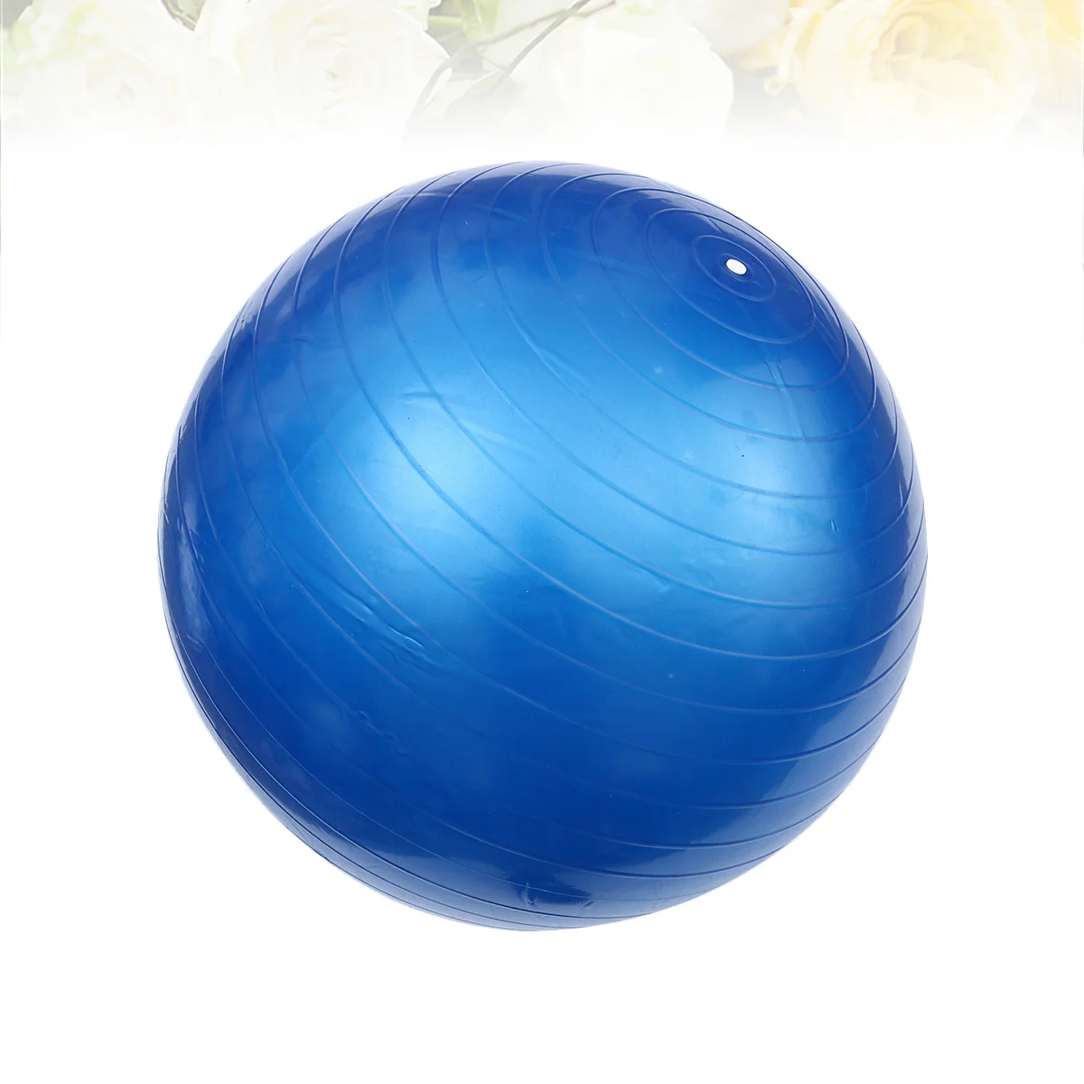 

1Pcs Explosion Proof Pilates Ball 55cm Blue Thick PVC Yoga Exercise Balance Anti Burst Core Strength Fitness Training